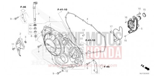 PANNEAU CARTER-MOTEUR D. (NT1100A) NT1100AP de 2023